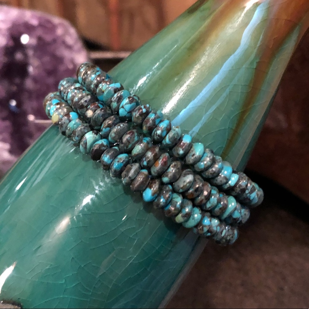 Genuine Turquoise Beaded Bracelets